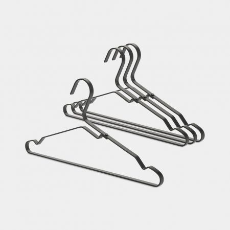 Brabantia Aluminum Clothes Hanger (Set of 4)