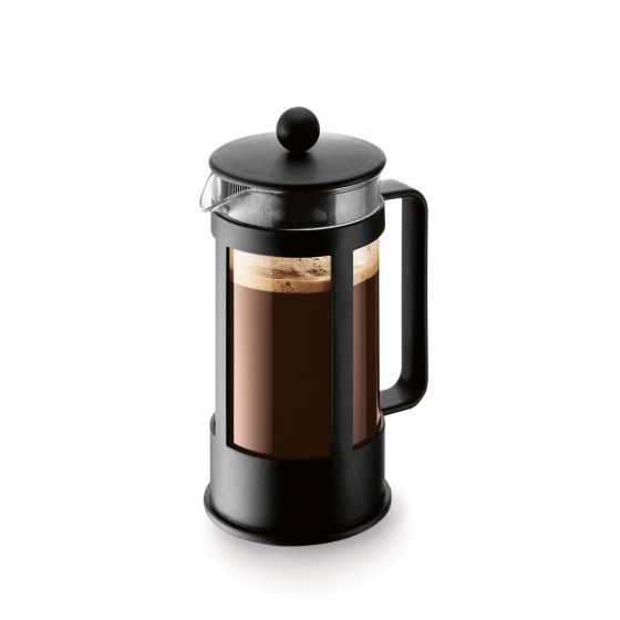 Bodum Kenya French Press Coffee Maker, 3 cup, 12 oz Black