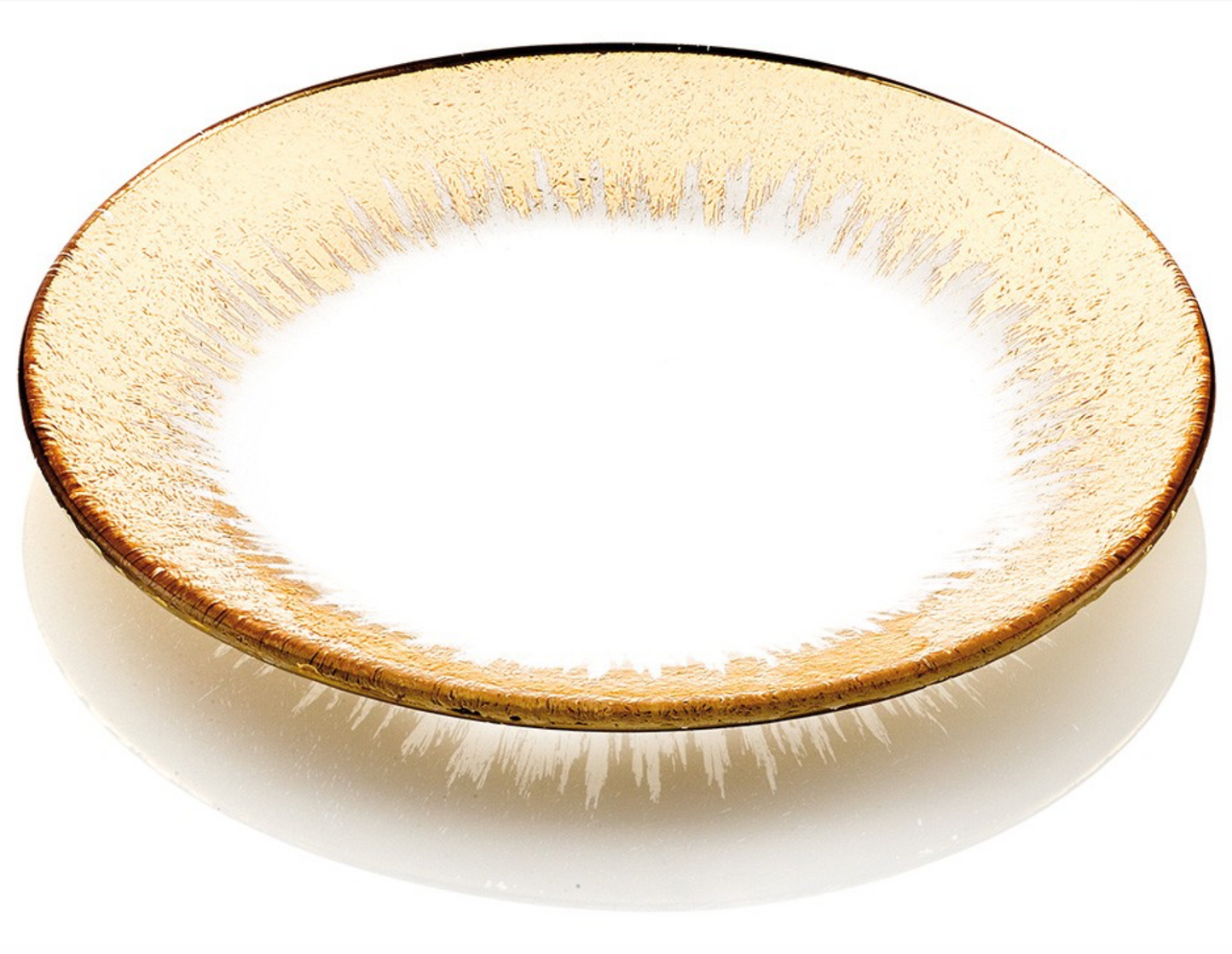 IVV Orizzonte Plate 28cm Clear Gold Decoration