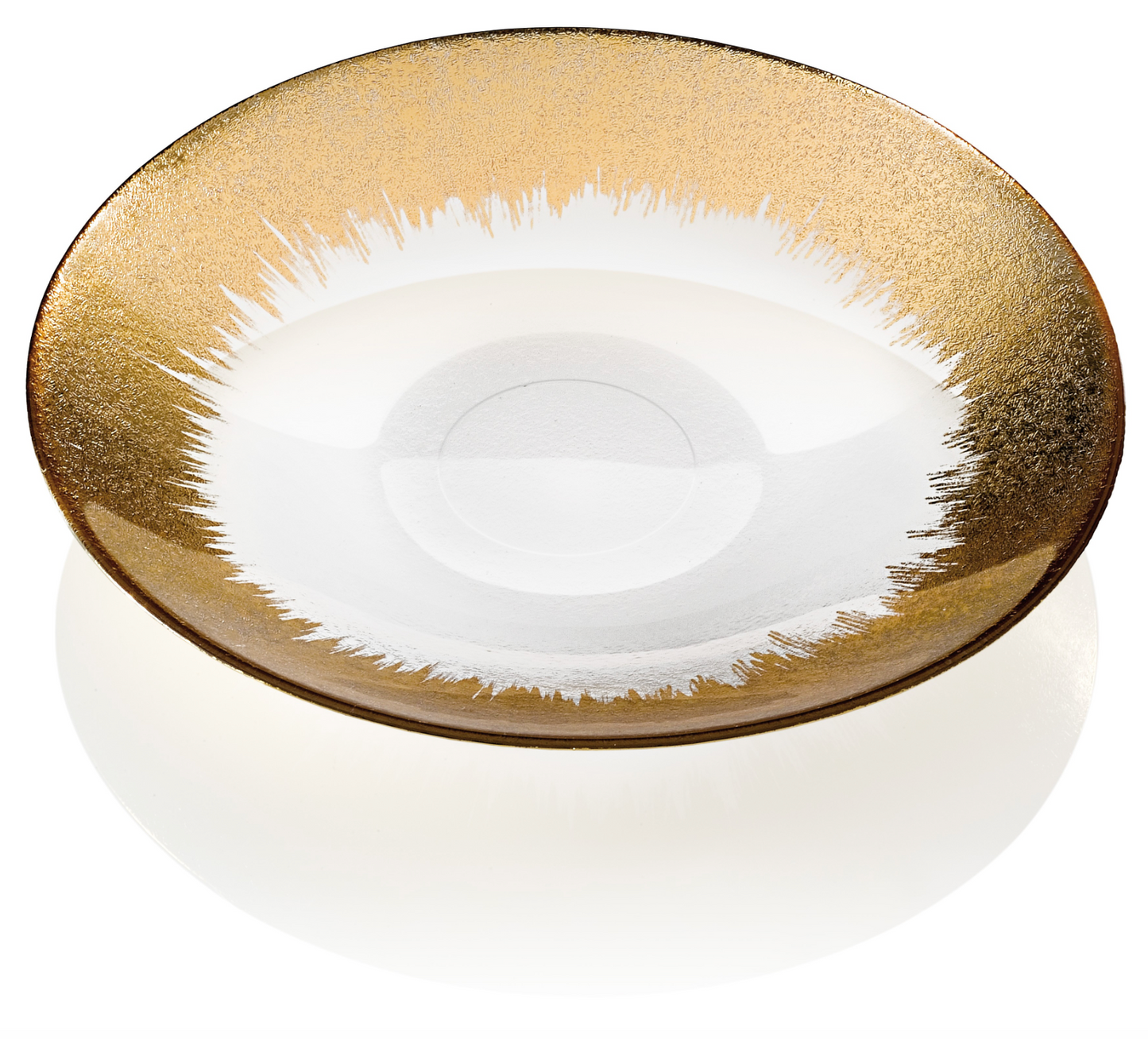 IVV Orizzonte Bowl 41cm Clear Gold Decoration
