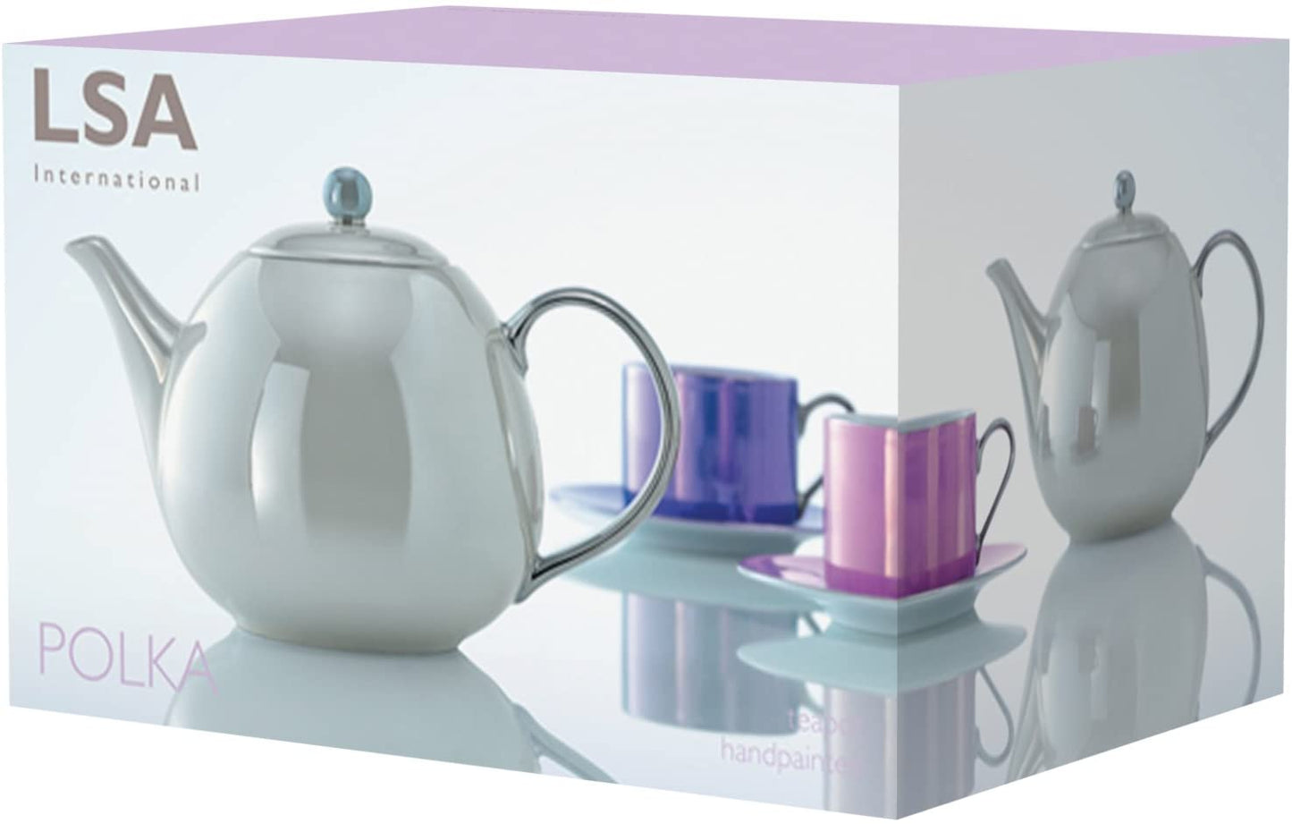 LSA Polka Teapot 1.3L Pearl