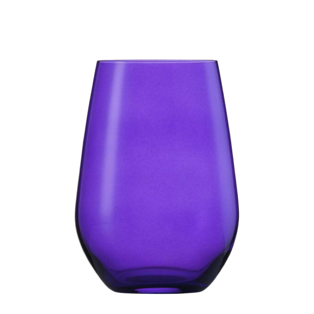 Zwiesel Glas Viña Spots Water Tumbler, Purple