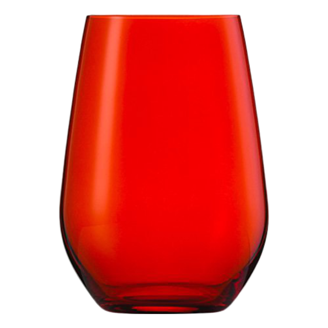 Zwiesel Glas Viña Spots Multipurpose Tumbler, Red