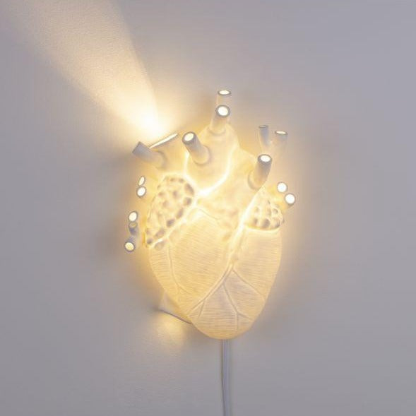 Seletti 'Heart Lamp' Porcelain Lamp