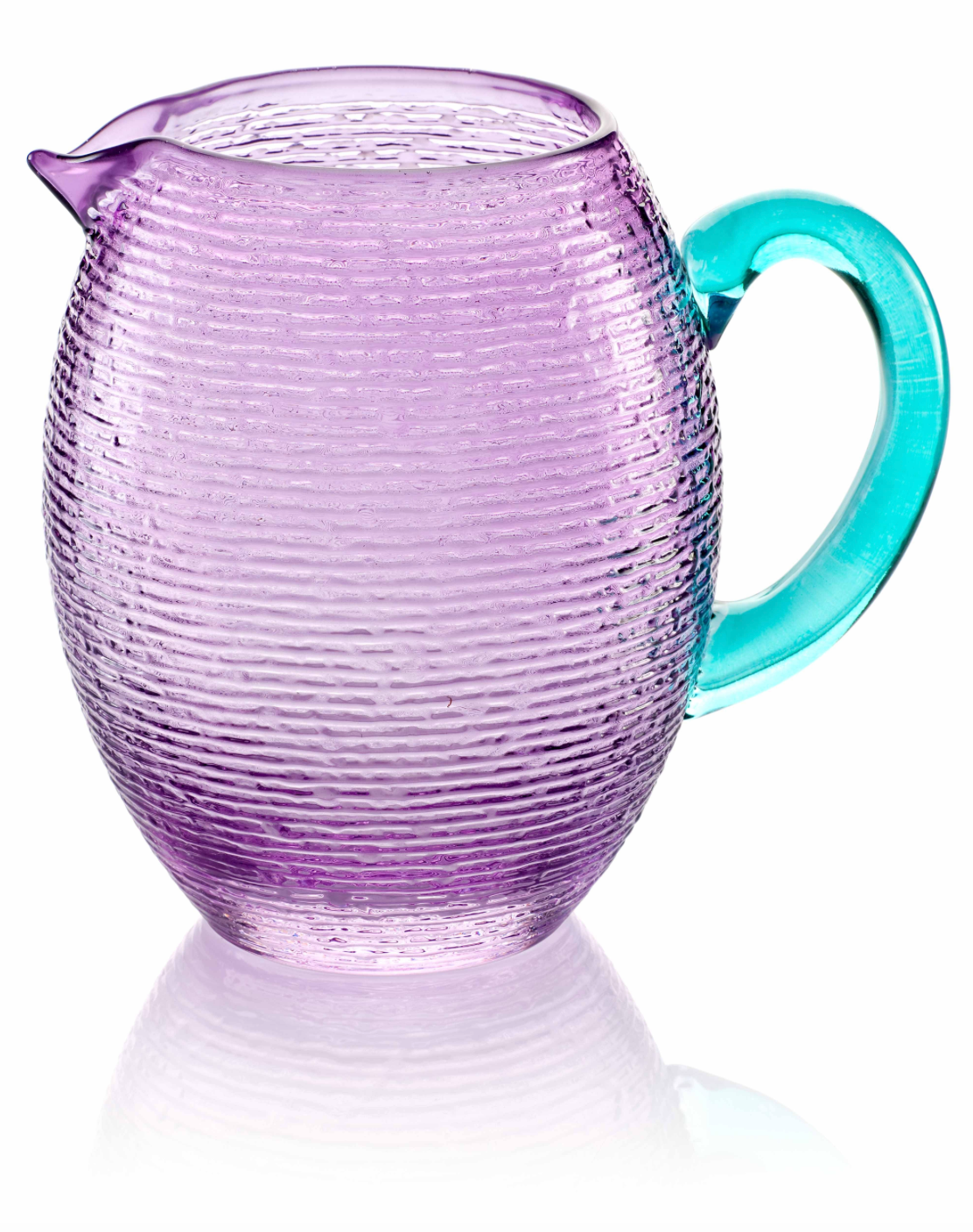 IVV Multicolor 1.5L Pitcher Amethyst with Turquoise Handle