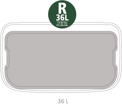 Brabantia Waste Bo Touch Bin 36L