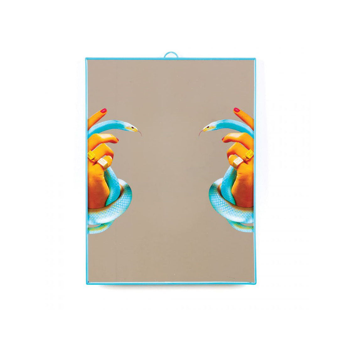 Seletti Mirror — Hands with Snakes