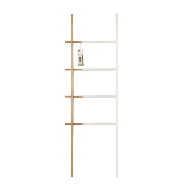 Umbra White/Natural Hub Blanket Ladder