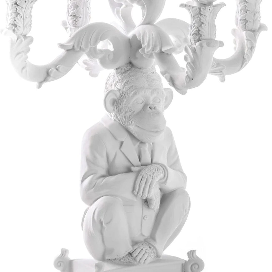 Seletti Burlesque The Wise Chimpanzee 5 Arms Chandelier
